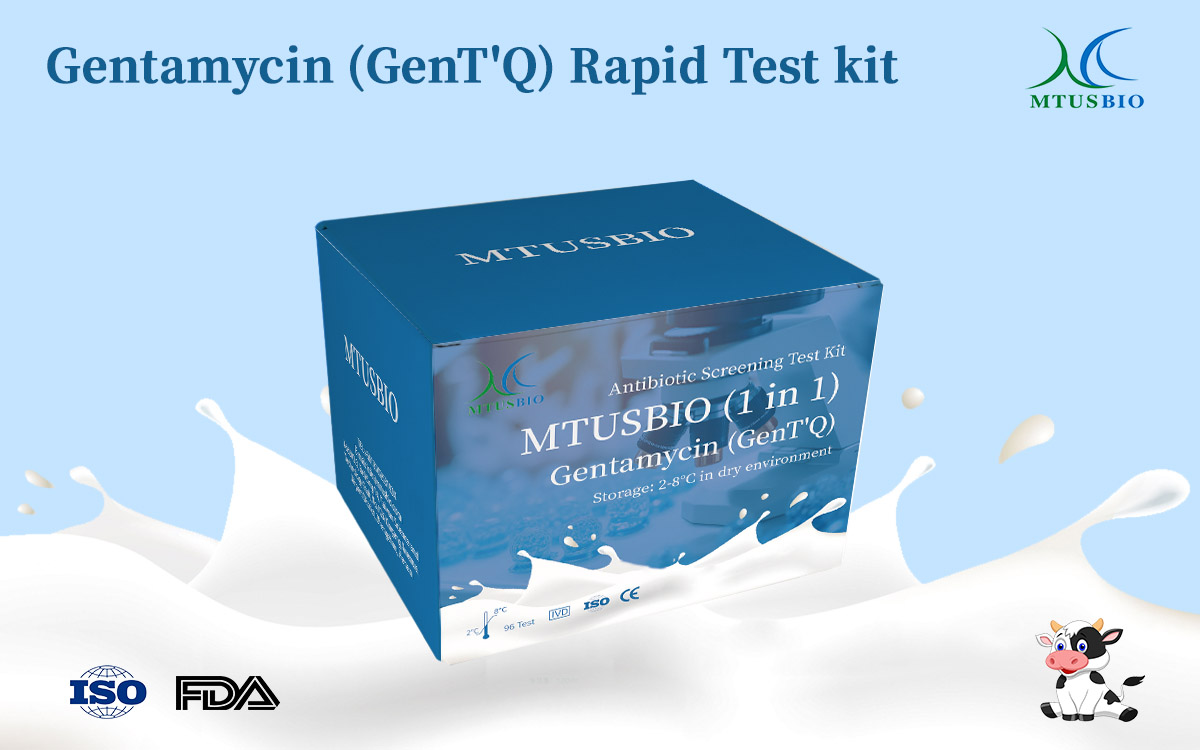 Gentamycin (GenTQ) Rapid Test Kit