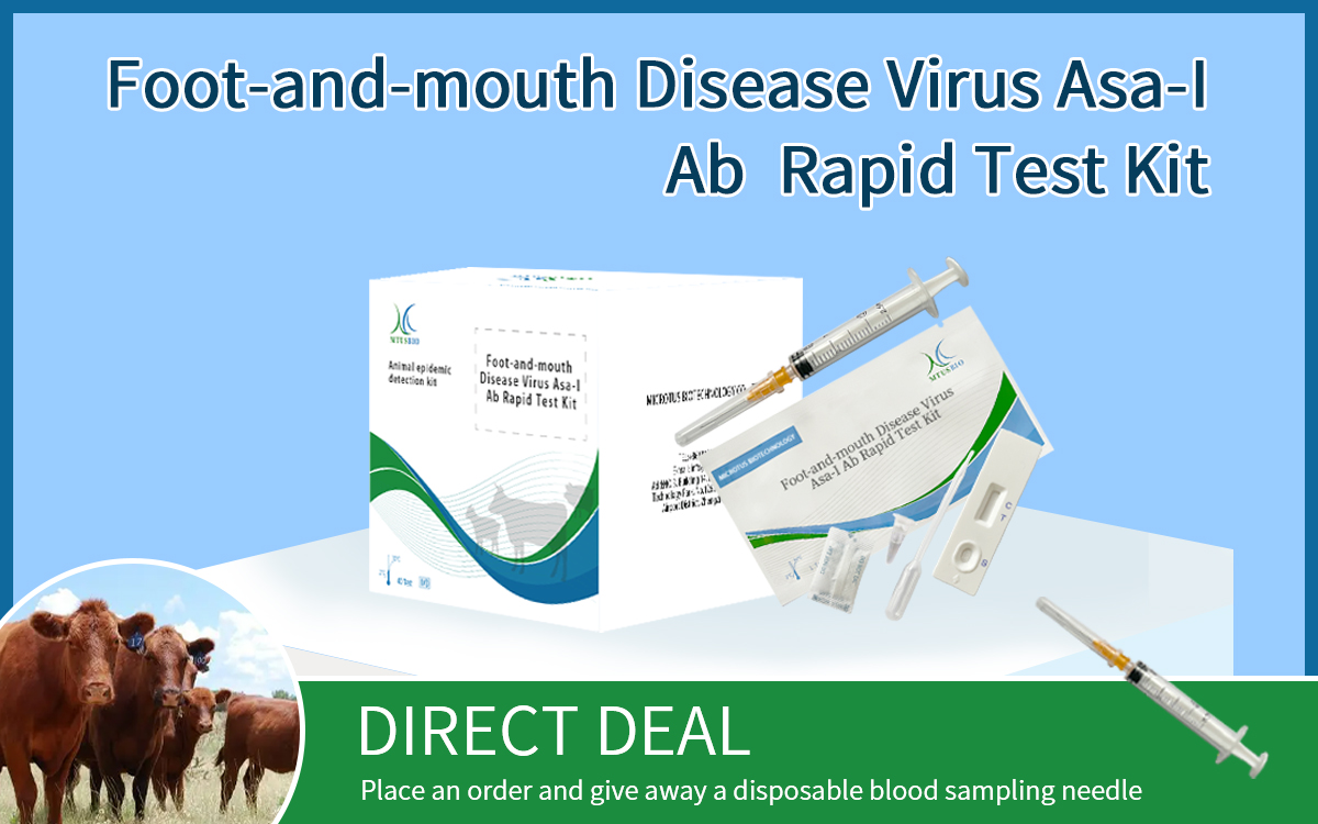 Foot-and-mouth Disease Virus Asa-I Ab Rapid Test Kit