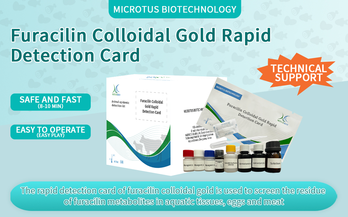 Furacilin Colloidal Gold Rapid Detection Card