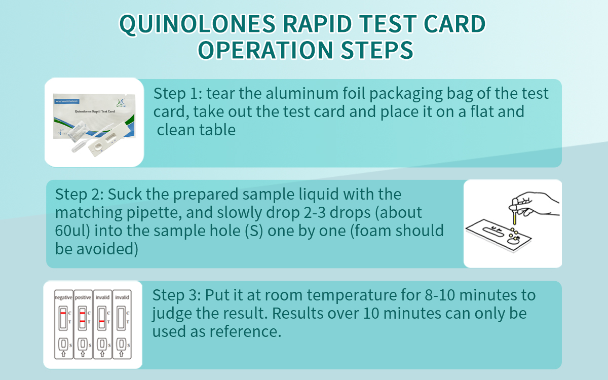 Quinolones Rapid Test Card
